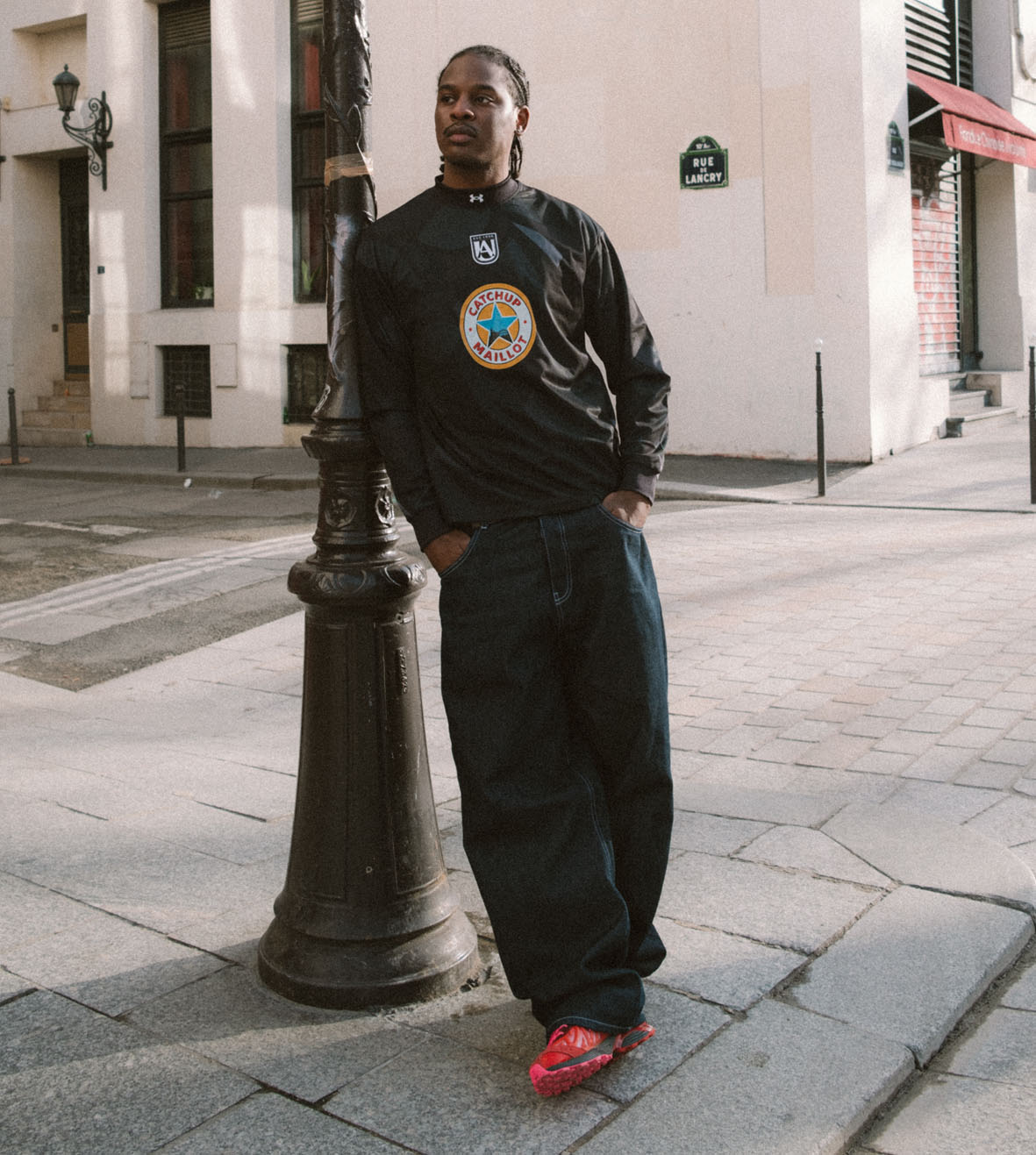 MAILLOT FOOTBALL MANCHES LONGUES CATCHUP MAILLOT x UNDER ARMOUR