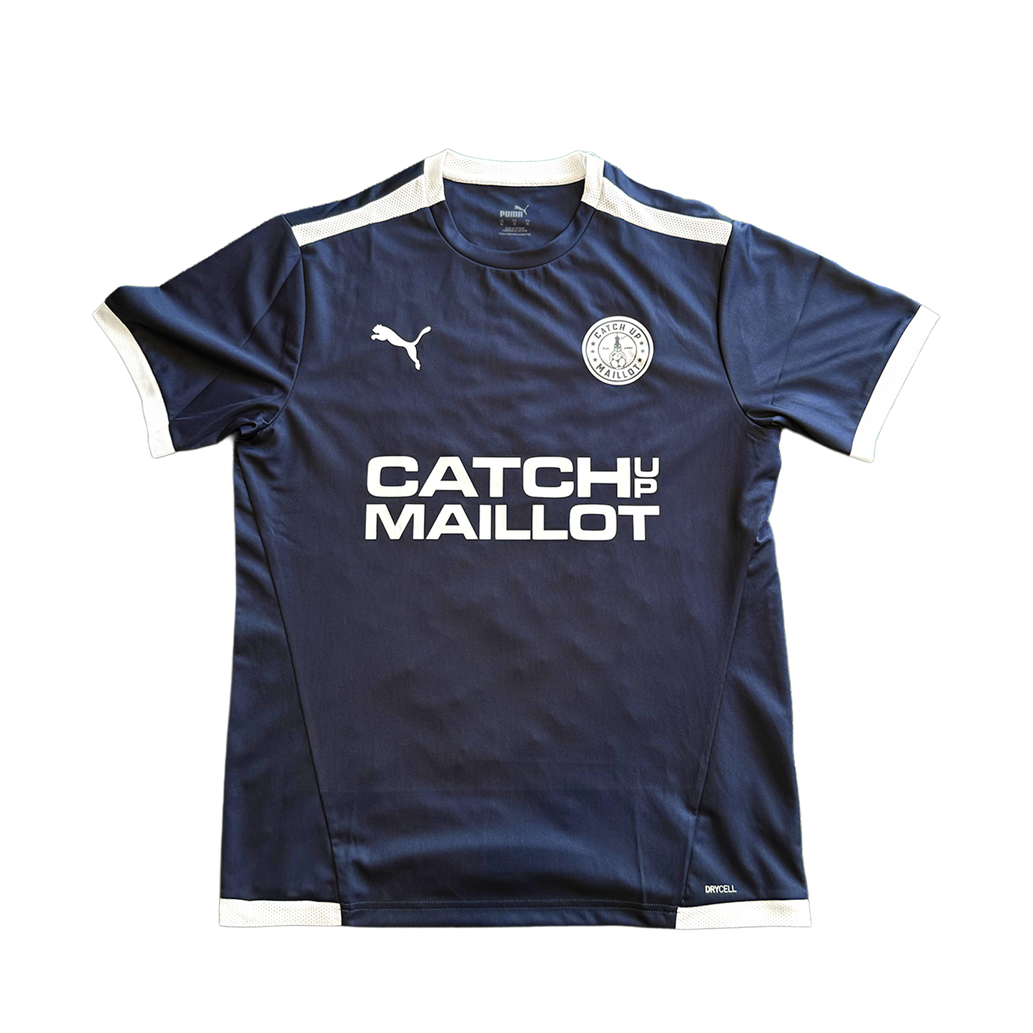 CATCHUP MAILLOT - MAILLOT FOOTBALL COLLAB BLEU MARINE PUMA