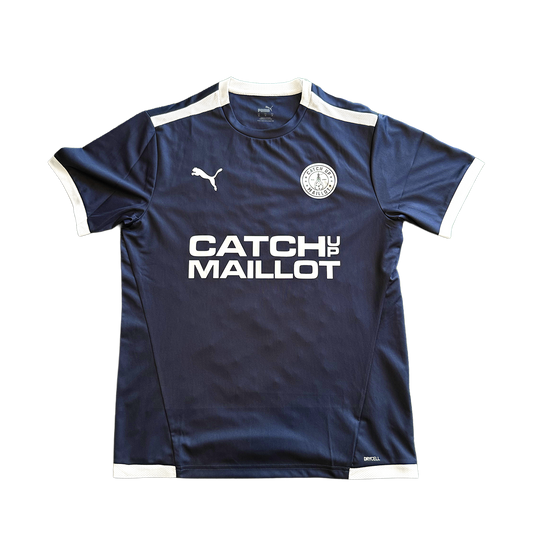 CATCHUP MAILLOT - MAILLOT FOOTBALL COLLAB BLEU MARINE PUMA